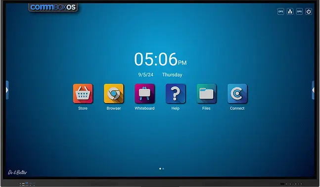 CommBox CBIA86 Atom 86 inch 4K UHD Interactive Touch Display
