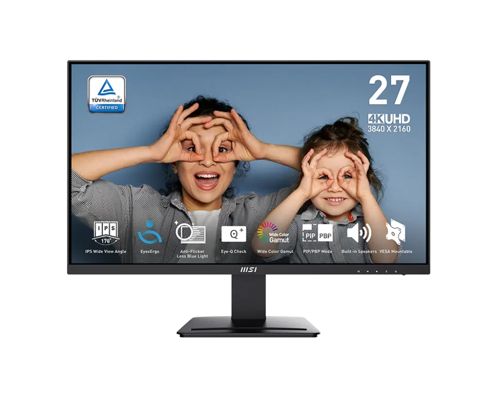 MSI Pro MP273U 27inch 60Hz UHD IPS Business Monitor
