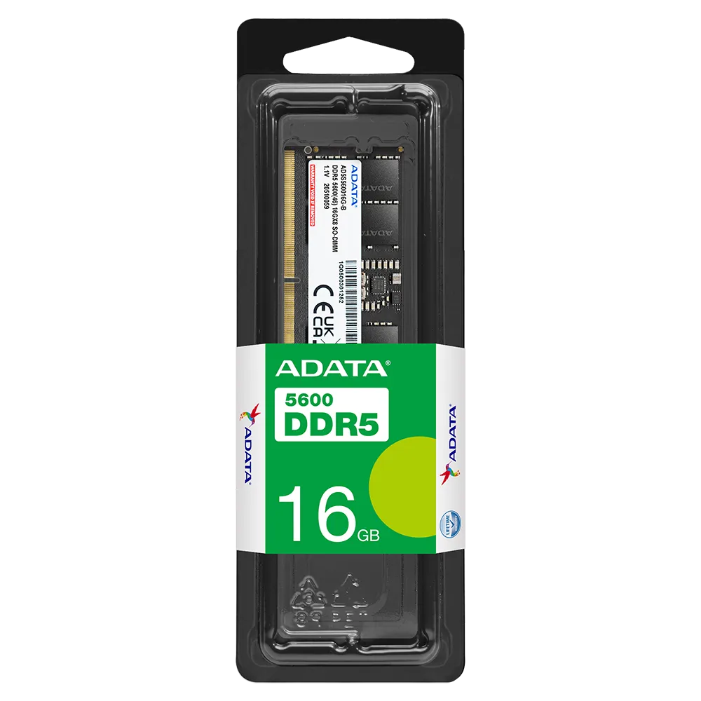 Adata Premier 16GB (1x16) DDR5-5600 SODIMM Memory
